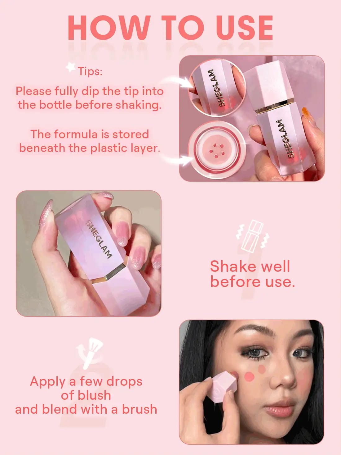 sheglam color bloom liquid blush sheglam color bloom liquid blush